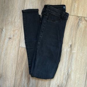 Black Hollister high rise Jean legging